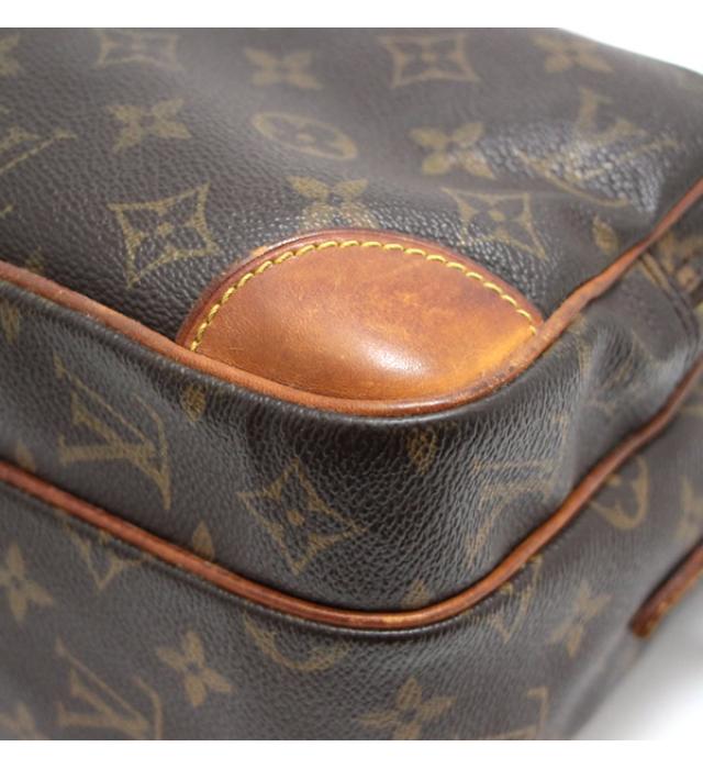 Louis Vuitton Nile Diagonal Shoulder Bag Monogram Brown