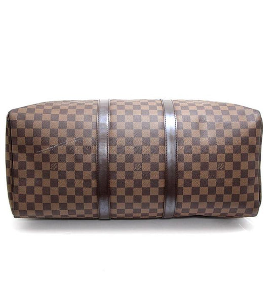 Louis Vuitton Keepall 50 Boston Bag Damier Brown