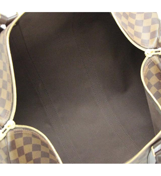 Louis Vuitton Keepall 50 Boston Bag Damier Brown