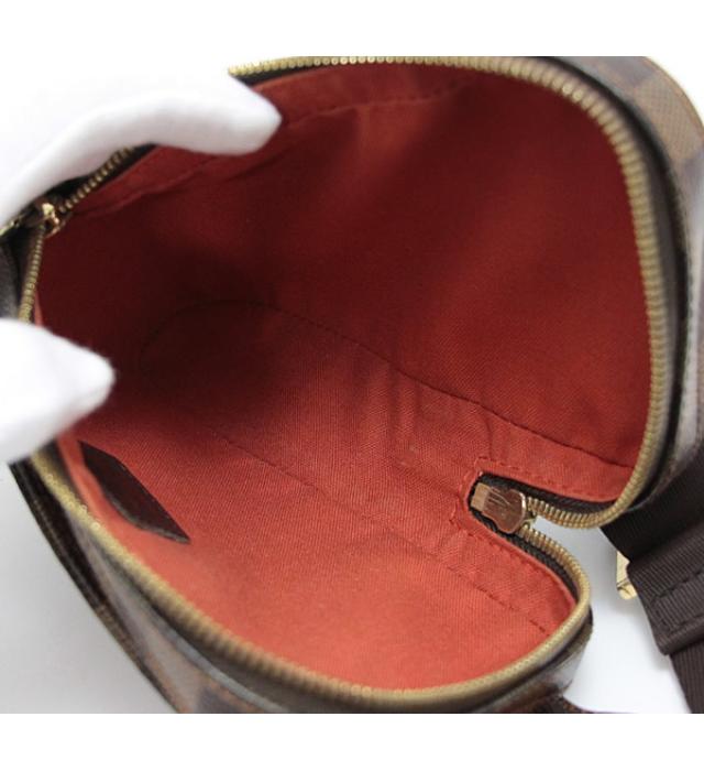 Louis Vuitton Jeronimos Body Bag Waist Pouch Damier Brown