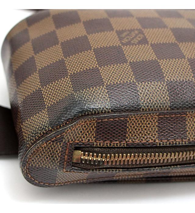 Louis Vuitton Jeronimos Body Bag Waist Pouch Damier Brown