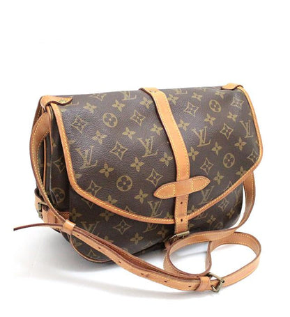 Louis Vuitton Saumur 30 Shoulder Bag Monogram Brown