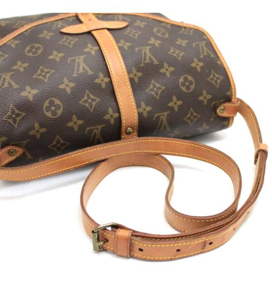 Louis Vuitton Saumur 30 Shoulder Bag Monogram Brown