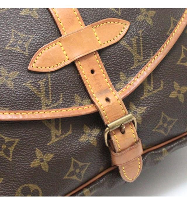 Louis Vuitton Saumur 30 Shoulder Bag Monogram Brown