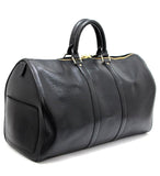 Louis Vuitton Keepall 45 Epi Black Leather Hand Bag