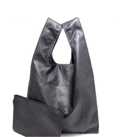 Louis Vuitton Monogram Shadow Tote Bag Black