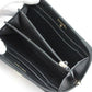 Chanel Boy Round Fastener Compact Wallet Soft Caviar Black