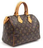 Louis Vuitton Speedy 25 Handbag Monogram Brown