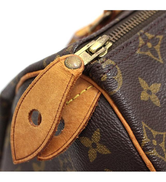 Louis Vuitton Speedy 25 Handbag Monogram Brown