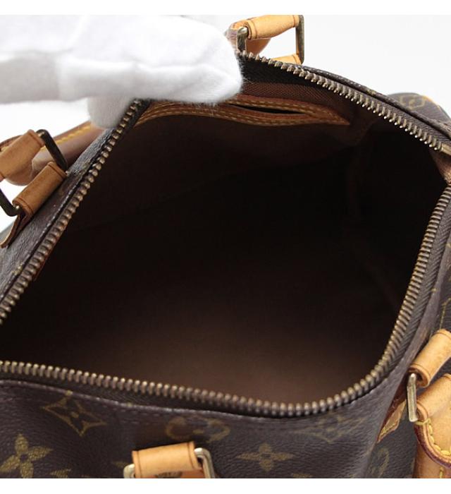 Louis Vuitton Speedy 25 Handbag Monogram Brown