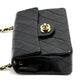 Chanel Mini Matelasse Chain Shoulder Bag Lamb Black