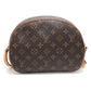 Louis Vuitton Blower Shoulder Bag Solid Monogram Brown