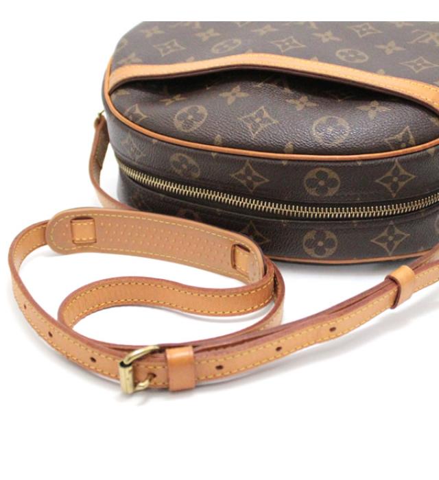 Louis Vuitton Blower Shoulder Bag Solid Monogram Brown