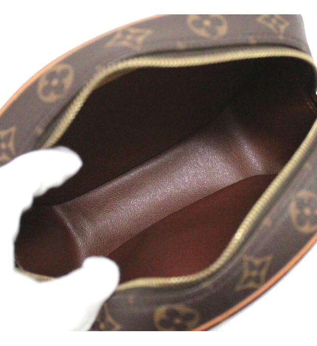Louis Vuitton Blower Shoulder Bag Solid Monogram Brown