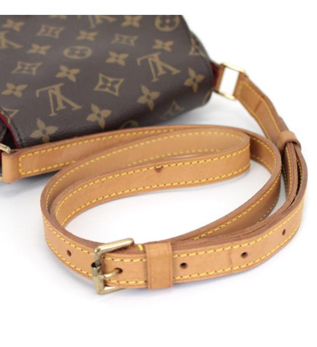 Louis Vuitton Tambourine Shoulder Bag Monogram Brown