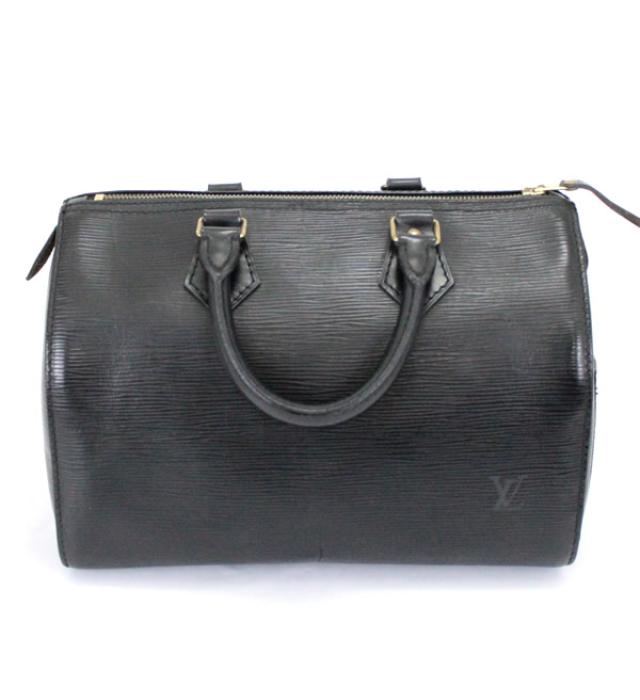 Louis Vuitton Speedy 25 Epi Handbag Black
