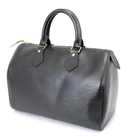 Louis Vuitton Speedy 25 Epi Handbag Black