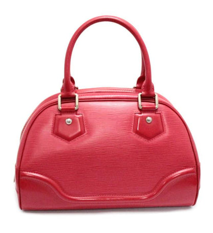 Louis Vuitton Bowling Montaigne PM Epi Rouge Storage Bag
