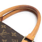 Louis Vuitton Monogram Sac Plat PM Tote Bag Brown