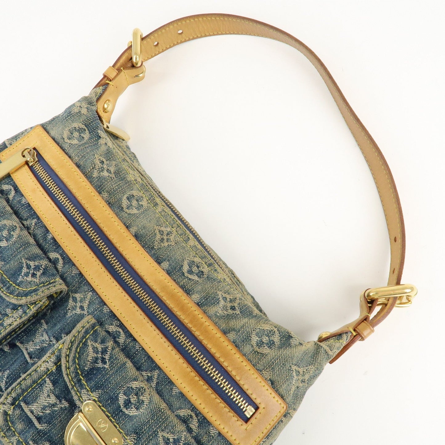 Louis Vuitton Monogram Denim Baggy PM 2Way Shoulder Bag M95049