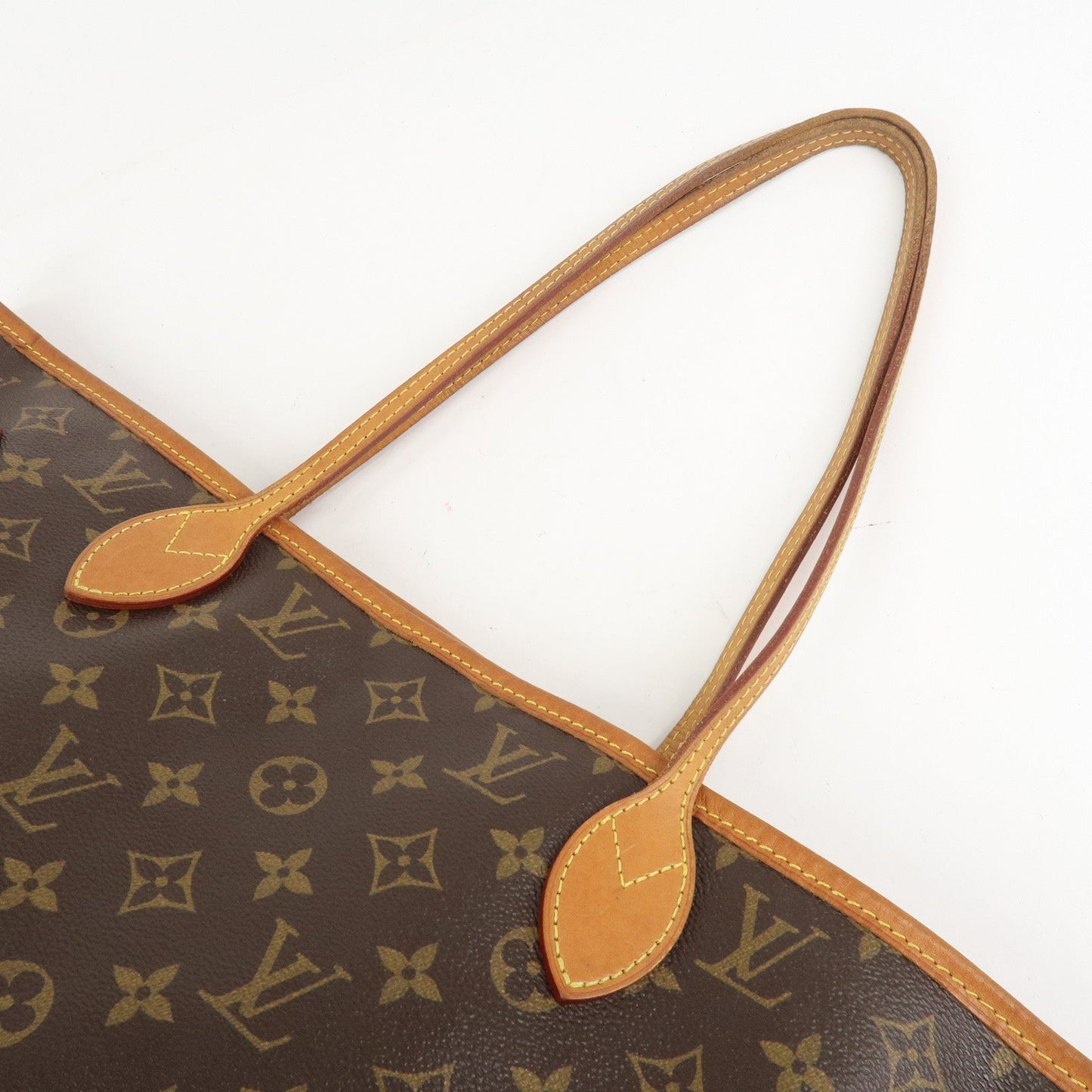Louis Vuitton Monogram Neverfull MM Tote Bag Fuchisia M40996