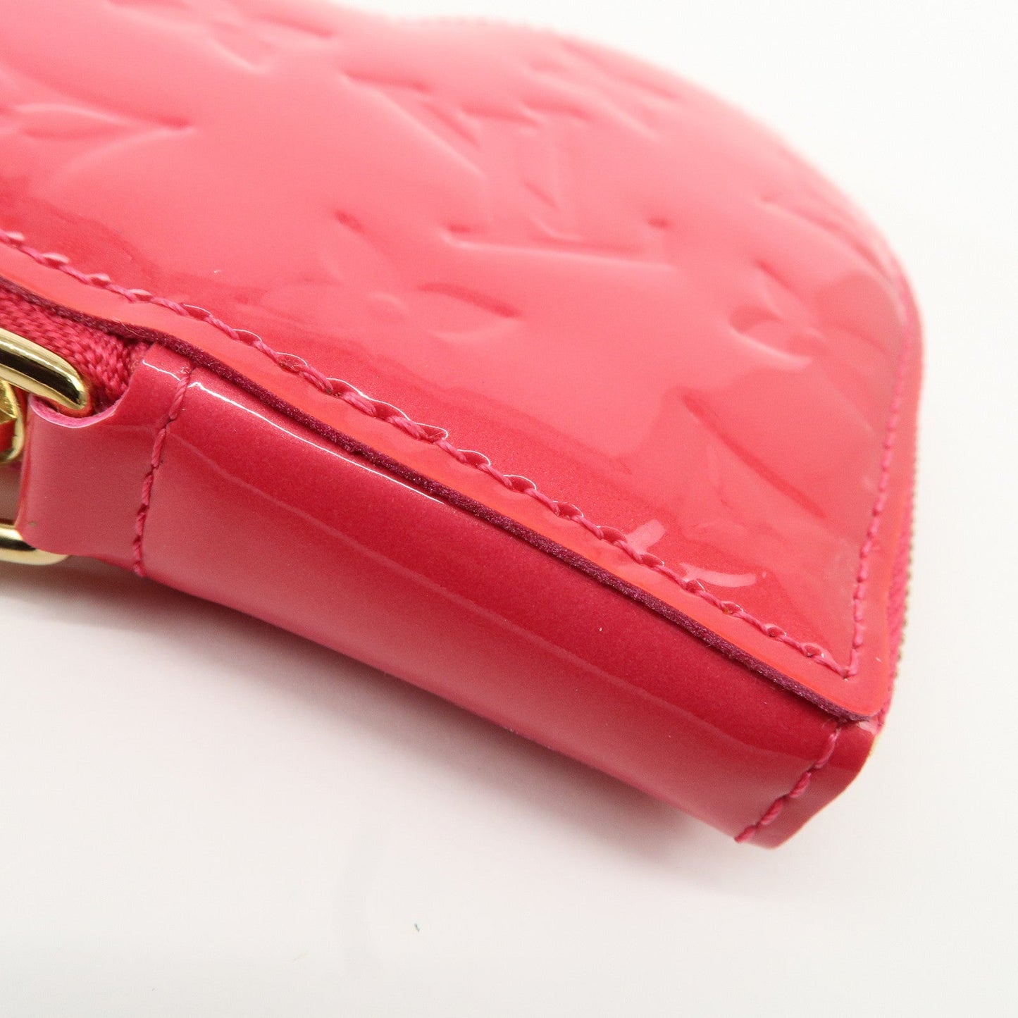 Louis Vuitton Monogram Vernis Porte Monnaie Coeur Coin Case M93657