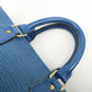Louis Vuitton Epi Speedy 30 Hand Bag Boston Bag Blue M43005