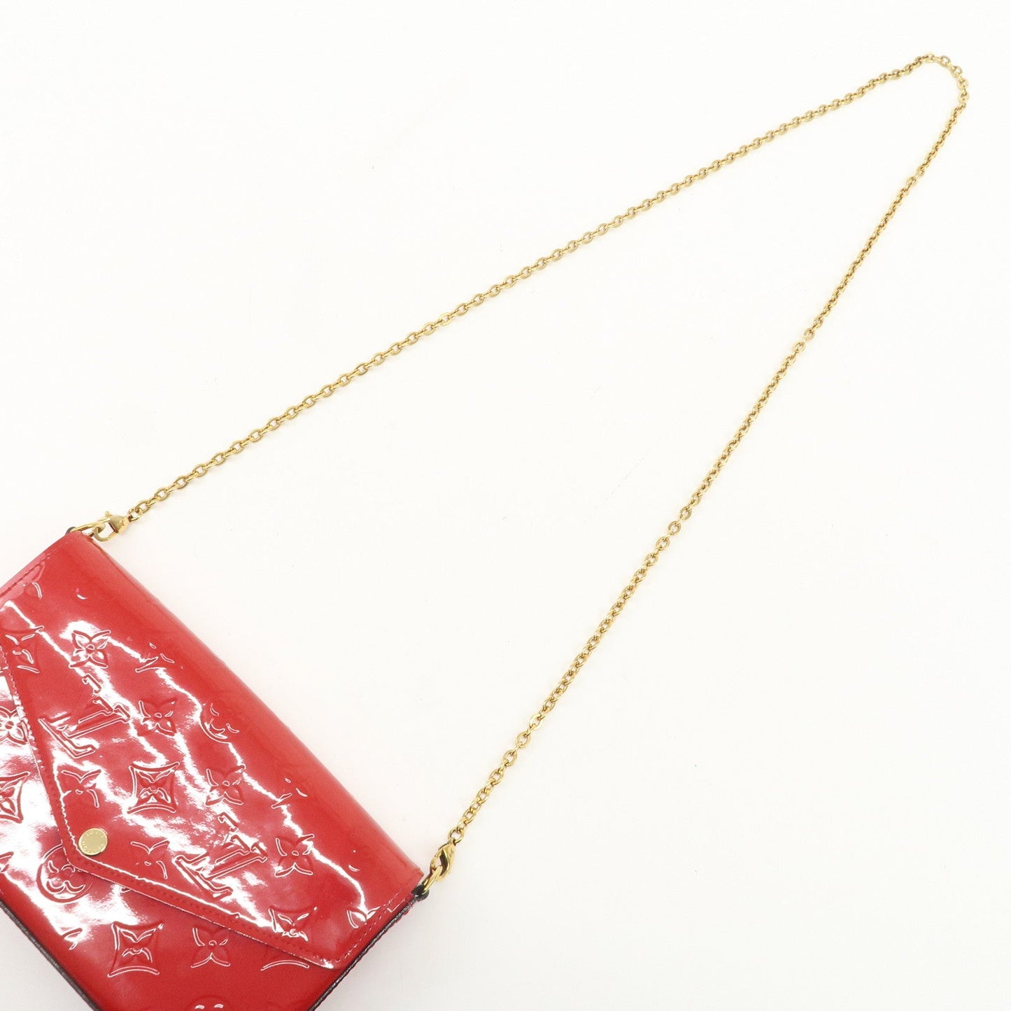 Louis Vuitton Monogram Vernis Pochette Felice Shoulder Bag M61293