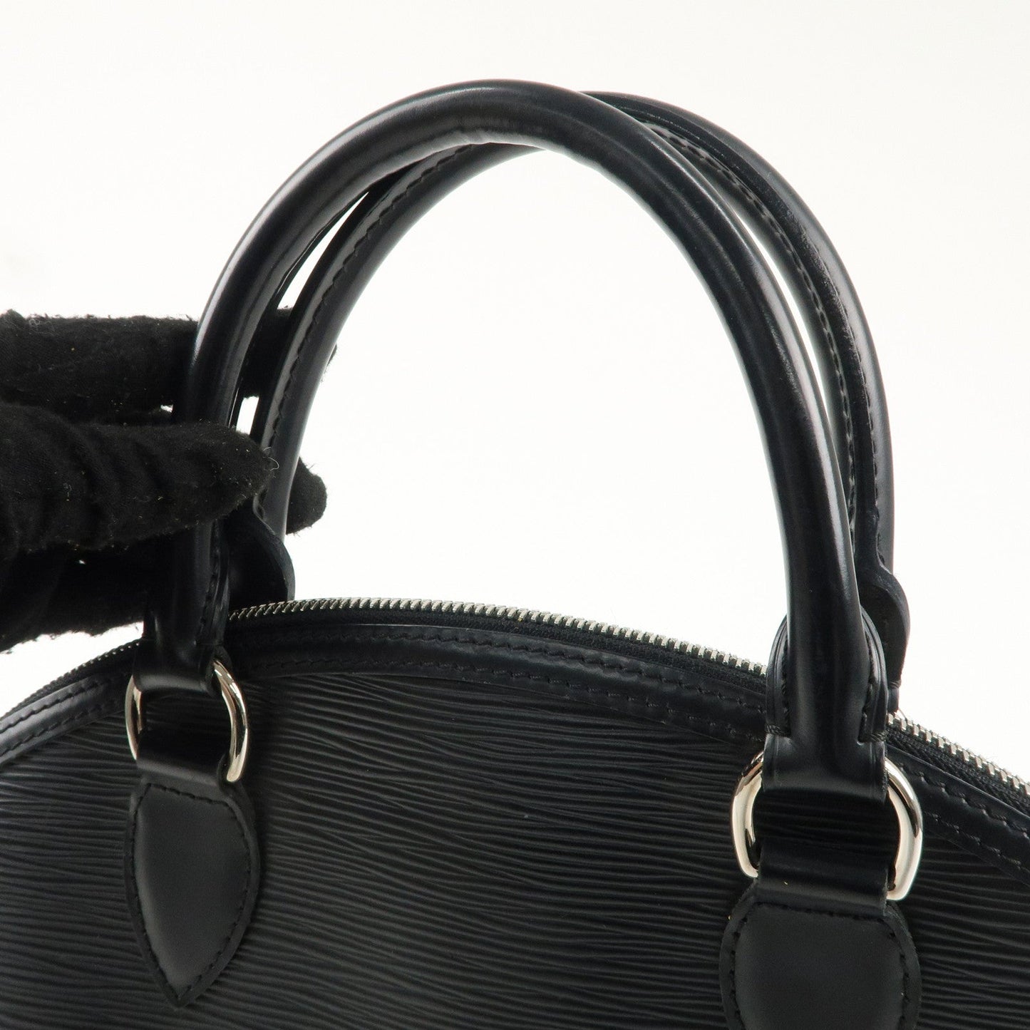 Louis Vuitton Epi Leather Lock It Hand Bag Noir M42292