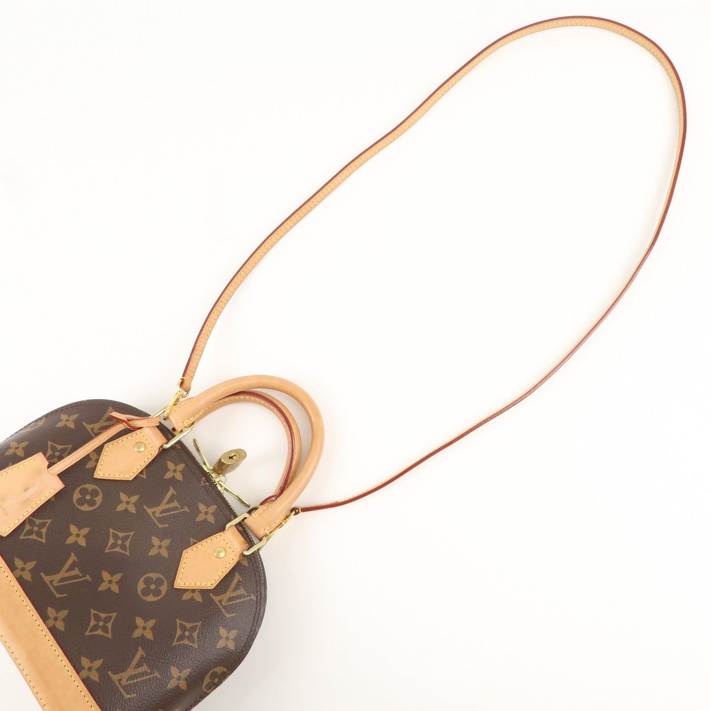 Louis Vuitton Monogram Alma BB 2Way Hand Bag Shoulder Bag M53152