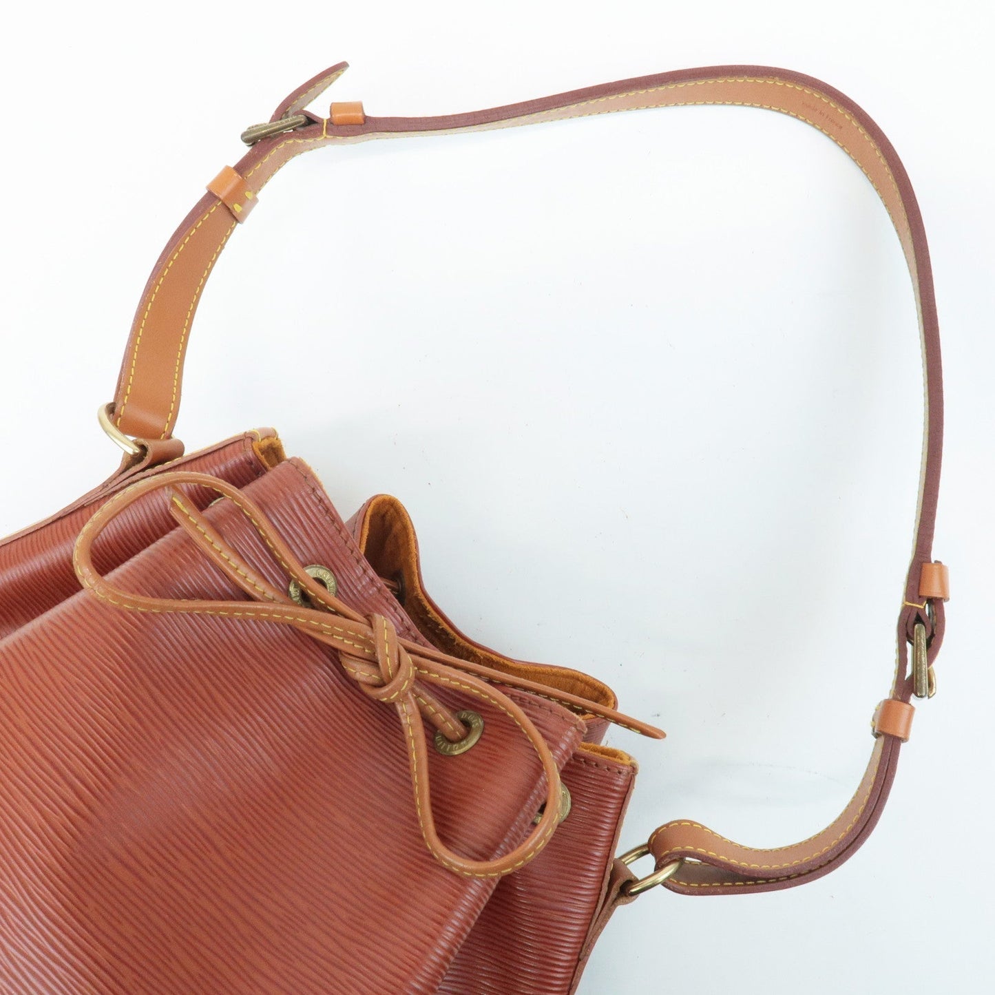 Louis Vuitton Epi Noe Shoulder Bag Kenya Brown M44003