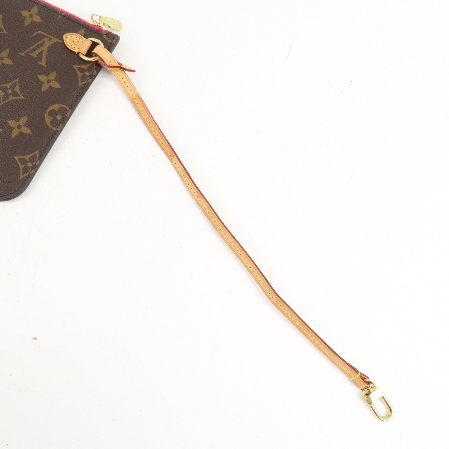 Louis Vuitton Monogram Pouch for Neverfull MM Brown