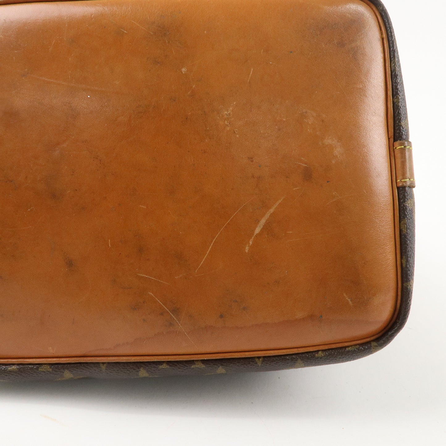 Louis Vuitton Monogram Petit Noe Shoulder Bag Brown M42226