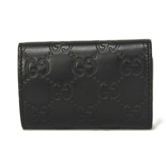 Gucci Gucci Signature Calf Leather Key Case