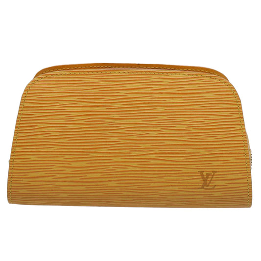Louis Vuitton Dauphine  Leather Clutch Bag