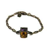 Gucci G Cube Crystal Ag925 Bracelet