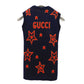 Gucci Logo Star Wool Dress