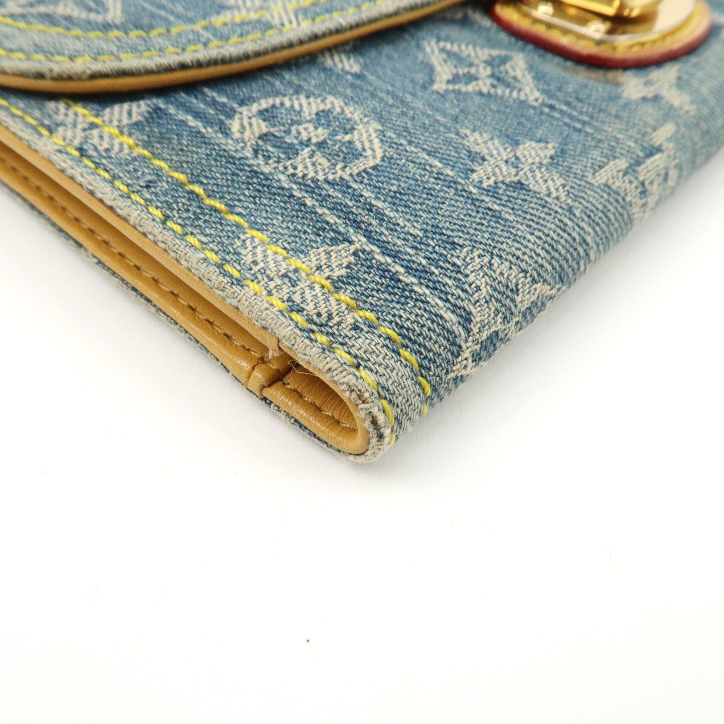 Louis Vuitton Monogram Denim Portefeuille Amelia Wallet M95511
