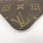 Louis Vuitton Monogram Pouch For Neverfull PM Brown Fuchsia