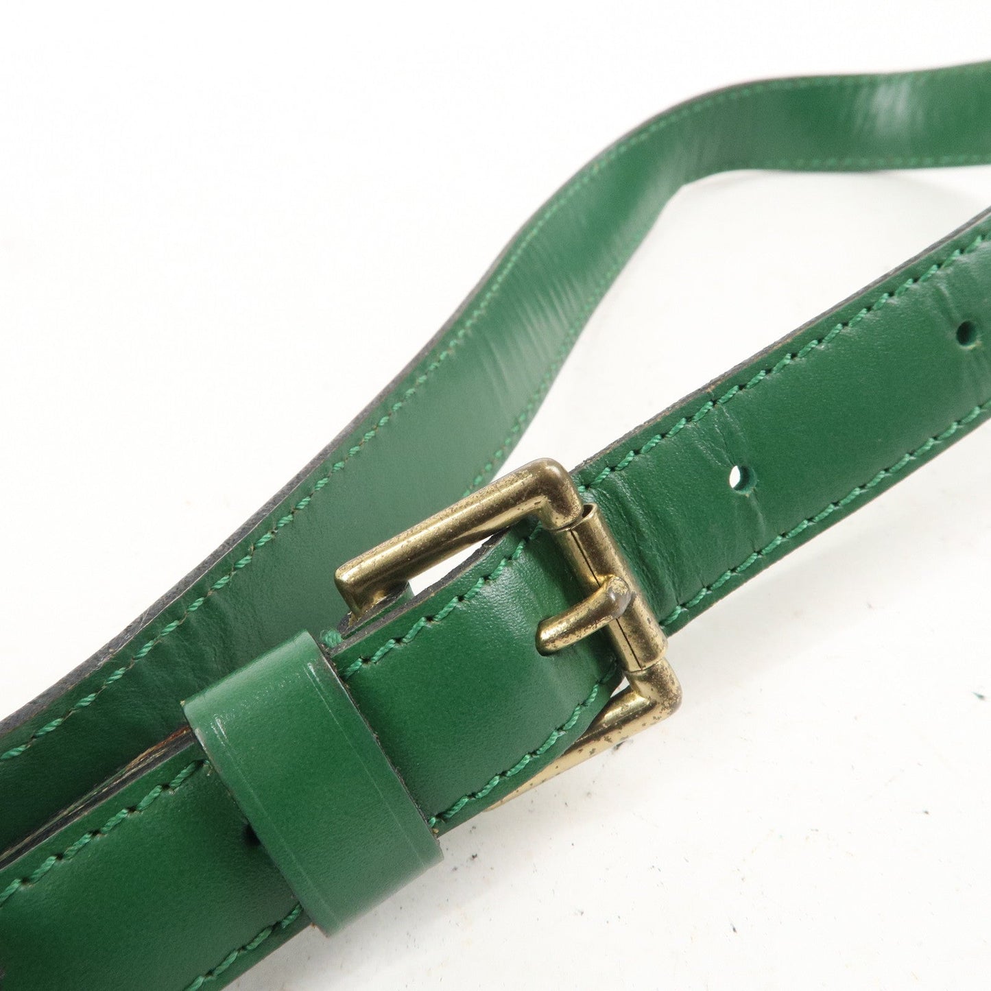 Louis Vuitton Epi Saint Cloud Shoulder Bag Green M52194