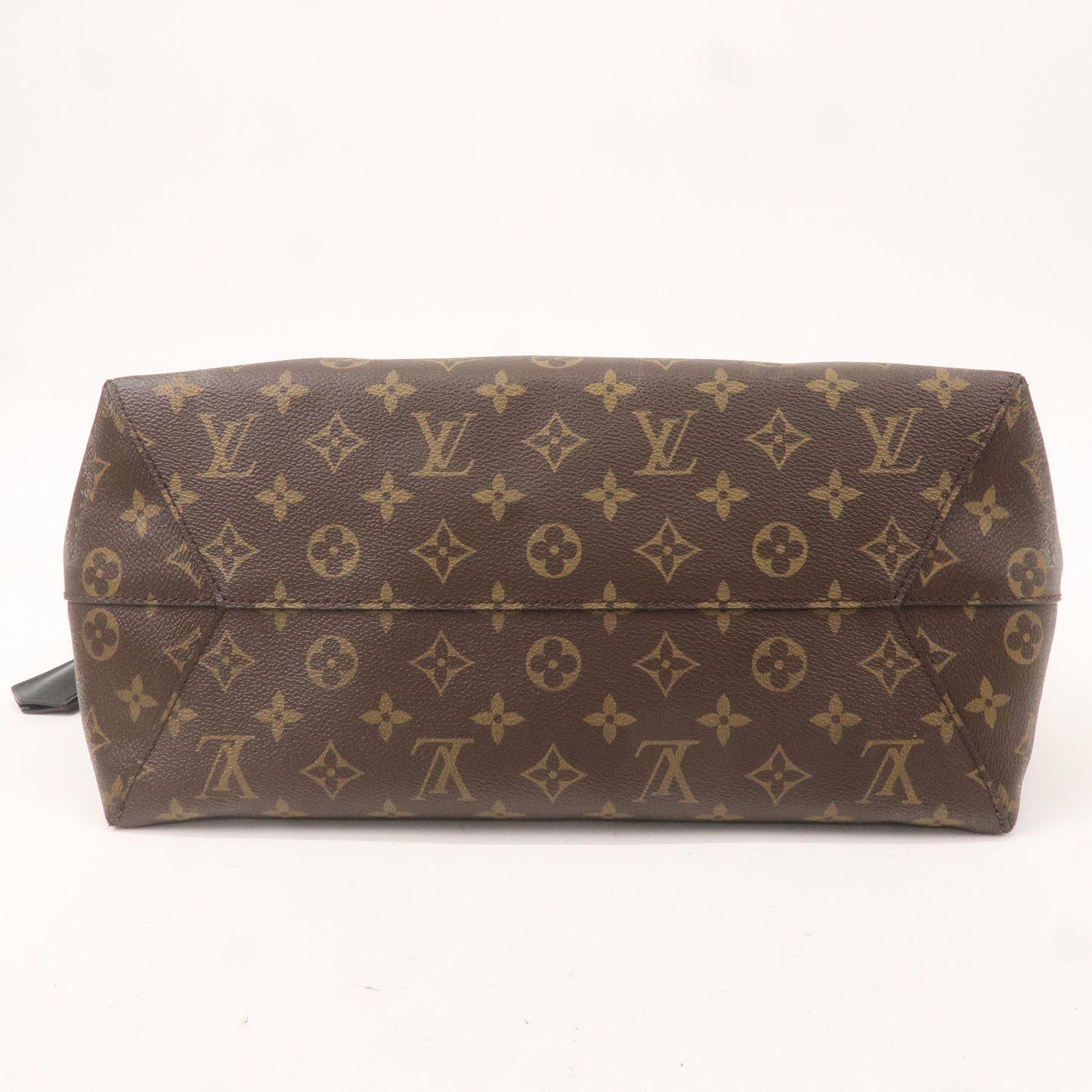 Louis Vuitton Monogram Flower Hobo Shoulder Bag Brown M43545