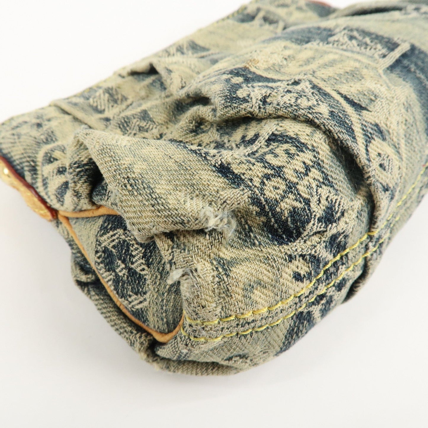Louis Vuitton Monogram Denim Trousse Raye Pouch Blue M95335