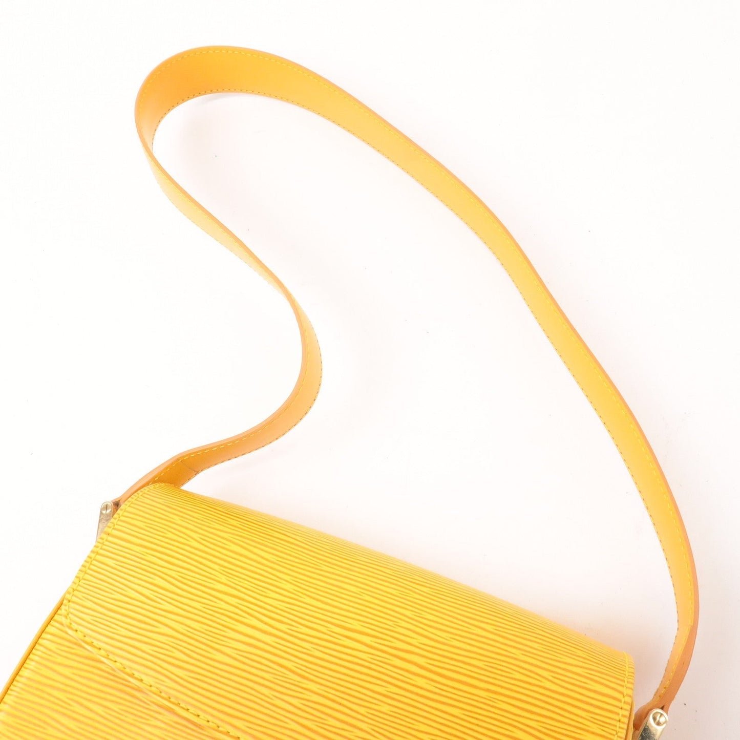 Louis Vuitton Epi Buci Shoulder Bag Tassili Yellow M52209