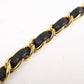 CHANEL Matelasse Lambskin Diana Chain Shoulder Bag Black A01165