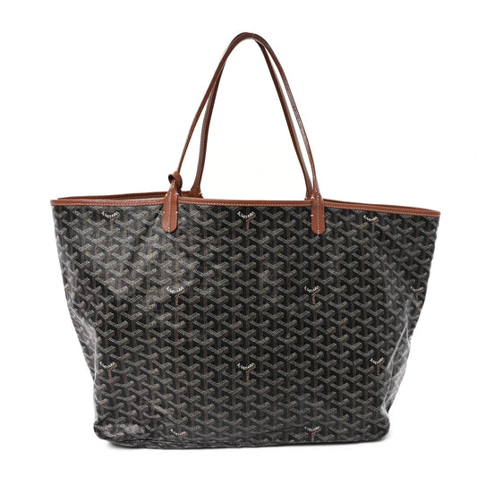 Goyard Goyardine Saint Louis GM Black Gold
