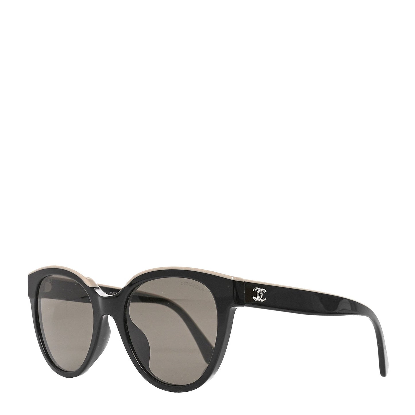 Amelia Acetate CC Butterfly Sunglasses 5414-A Black Beige