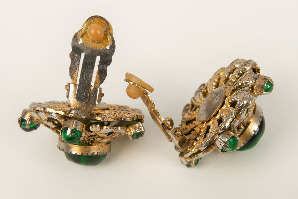 Boucles d'oreilles Chanel époque Coco