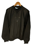 Prada Black Nylon Logo Pullover