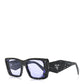 Prada Acetate Symbole Sunglasses SPR 08Y Havana Black White