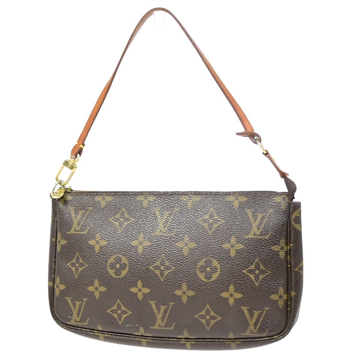 Louis Vuitton Pochette Accessoires  Canvas Clutch Bag